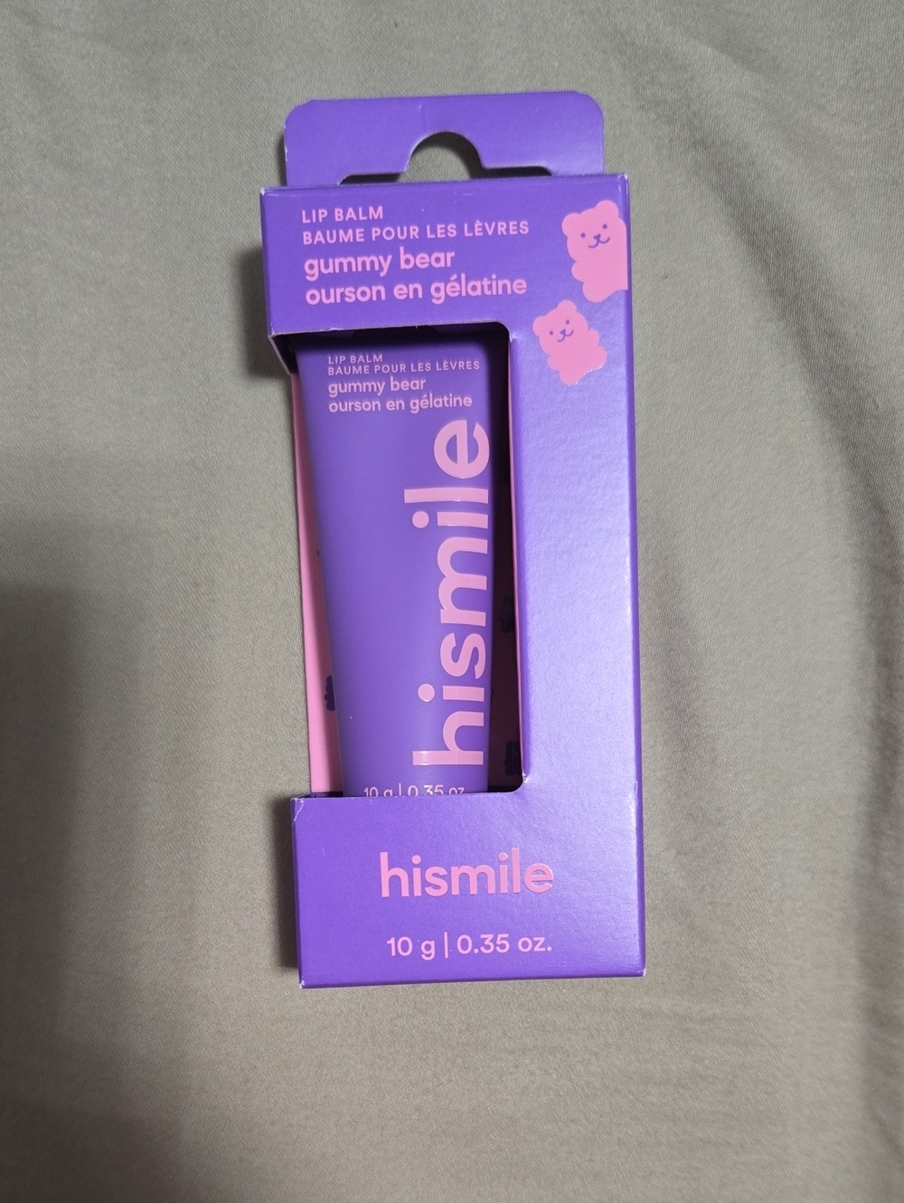 hismile Gummy Bear Lip Balm - Purple